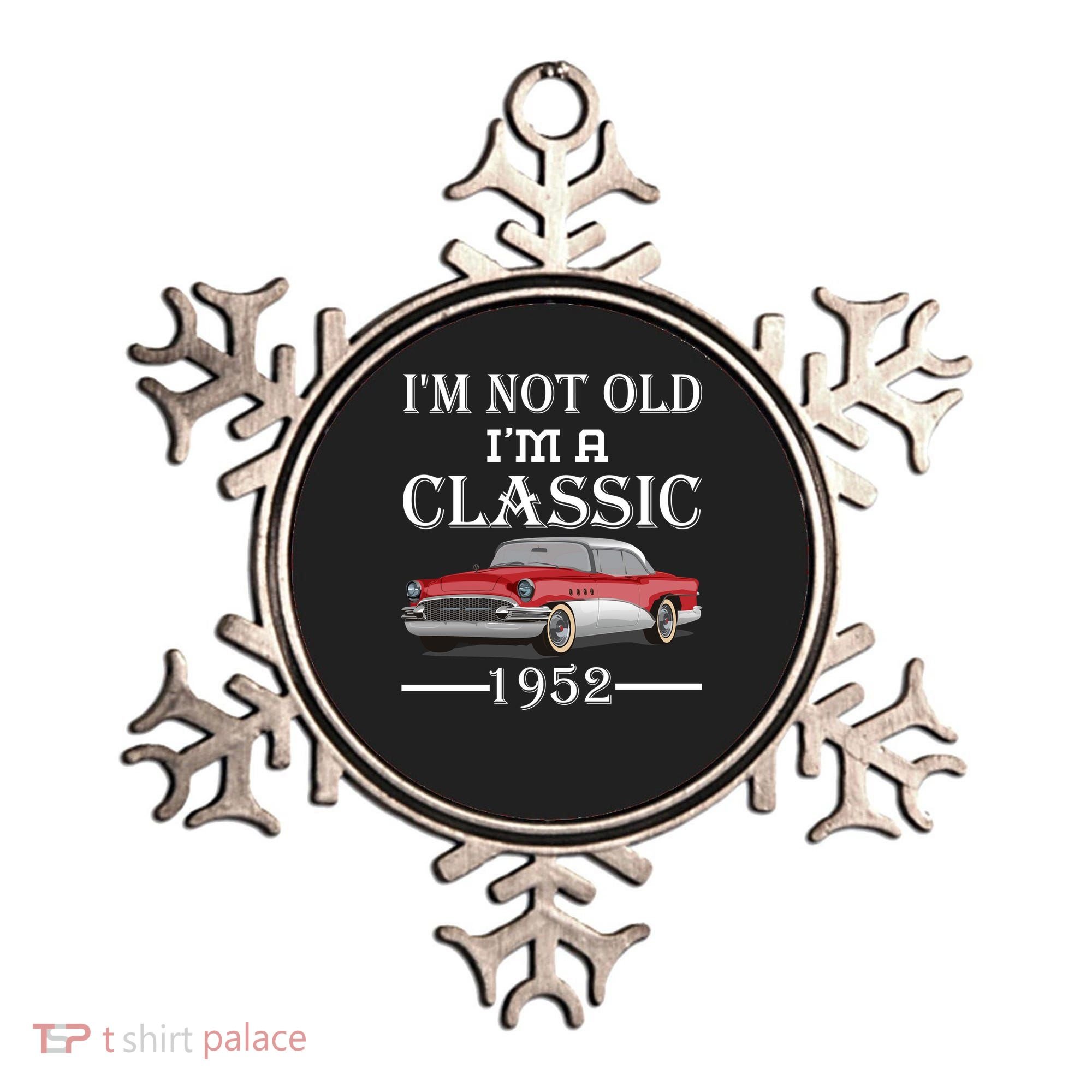 Personalize Birthday Year I'm not Old I'm a Classic Car Ornament