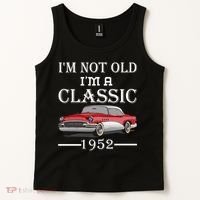Personalize Birthday Year I'm not Old I'm a Classic Car Tank Top thumb 2