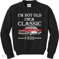 Personalize Birthday Year I'm not Old I'm a Classic Car Kids Sweatshirt thumb 0