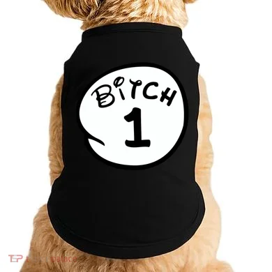 Personalize Bitch 1 2 3 4 5 Custom Number Doggie Tank