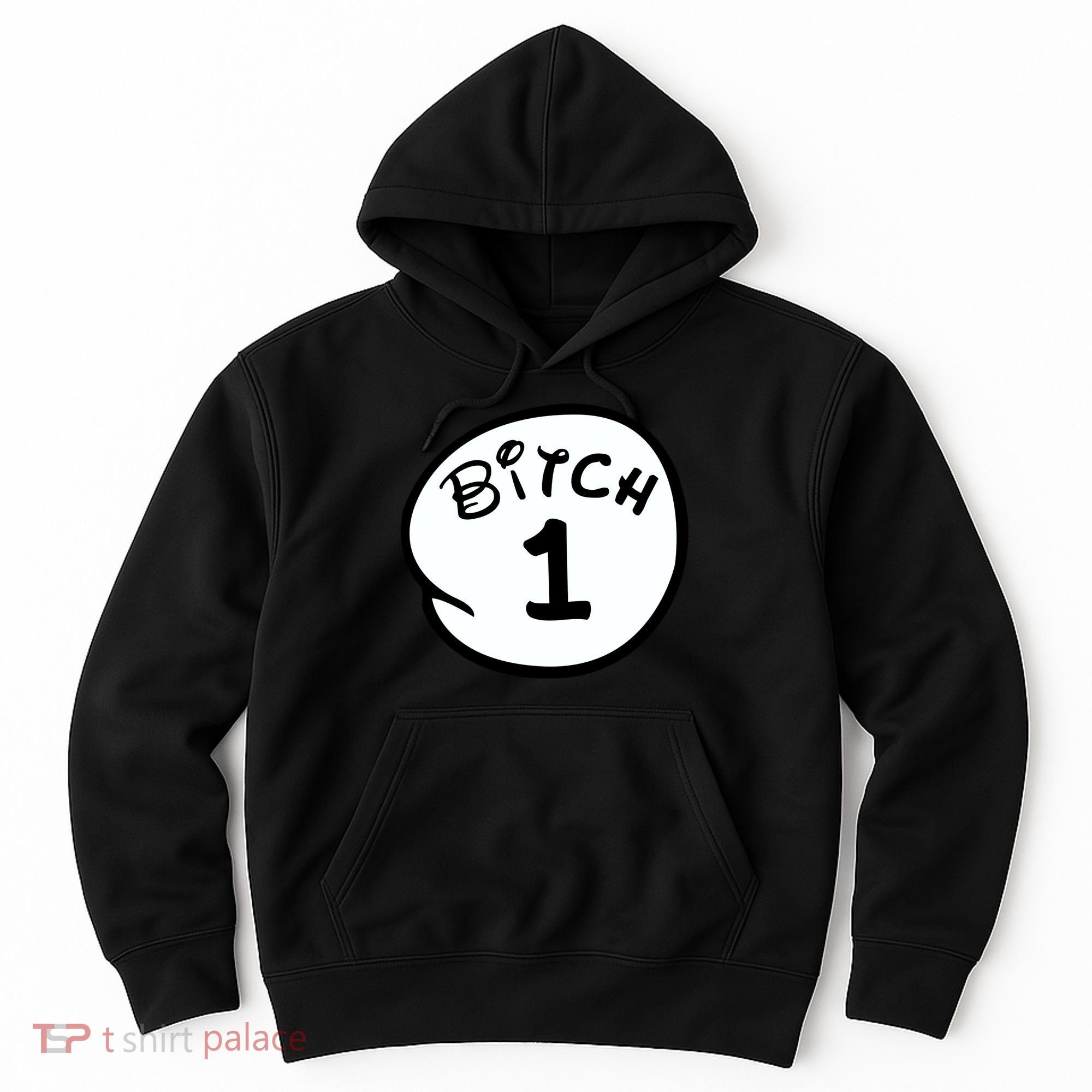 Personalize Bitch 1 2 3 4 5 Custom Number Hoodie