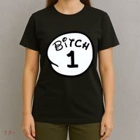 Personalize Bitch 1 2 3 4 5 Custom Number T-Shirt thumb 4