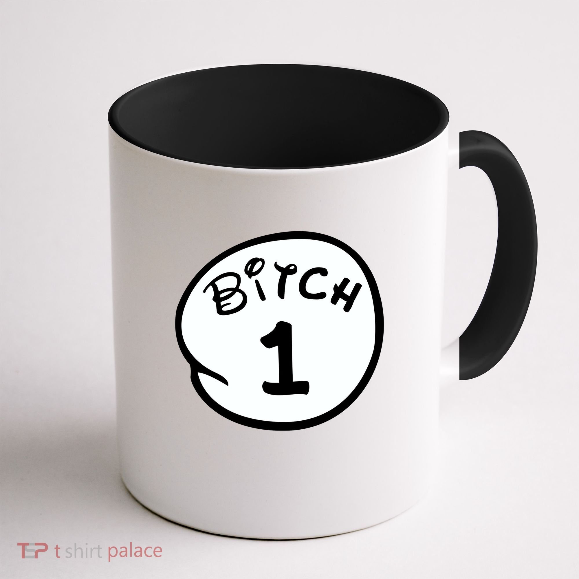 Personalize Bitch 1 2 3 4 5 Custom Number Coffee Mug