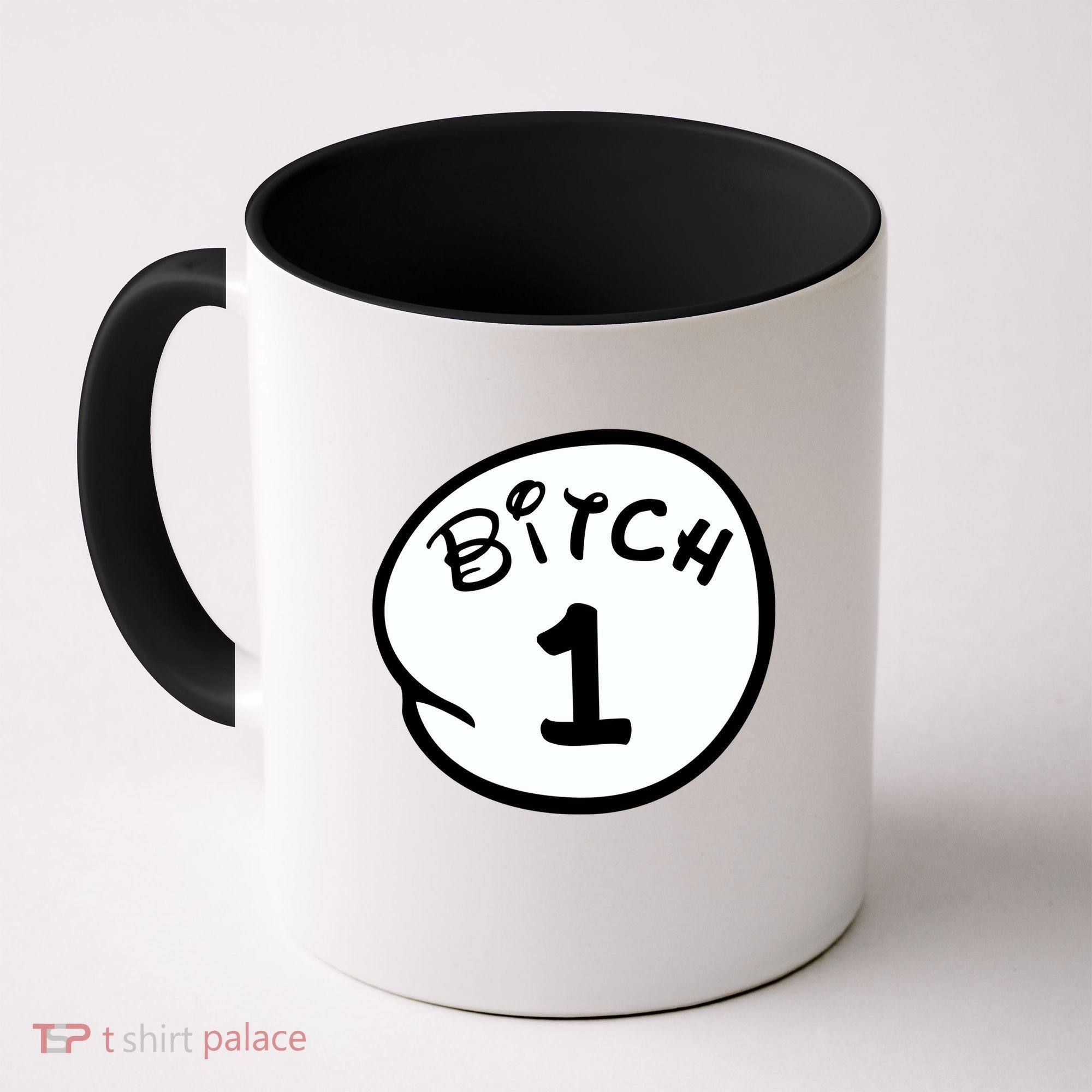 Personalize Bitch 1 2 3 4 5 Custom Number Coffee Mug