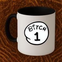 Personalize Bitch 1 2 3 4 5 Custom Number Coffee Mug thumb 2