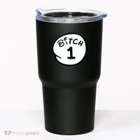 Personalize Bitch 1 2 3 4 5 Custom Number Tumbler thumb 0