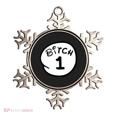 Personalize Bitch 1 2 3 4 5 Custom Number Ornament
