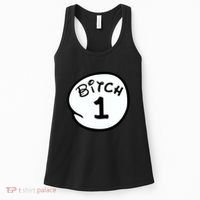 Personalize Bitch 1 2 3 4 5 Custom Number Women's Tank Top thumb 0