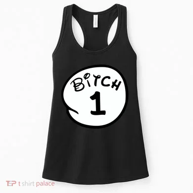 Personalize Bitch 1 2 3 4 5 Custom Number Women's Tank Top