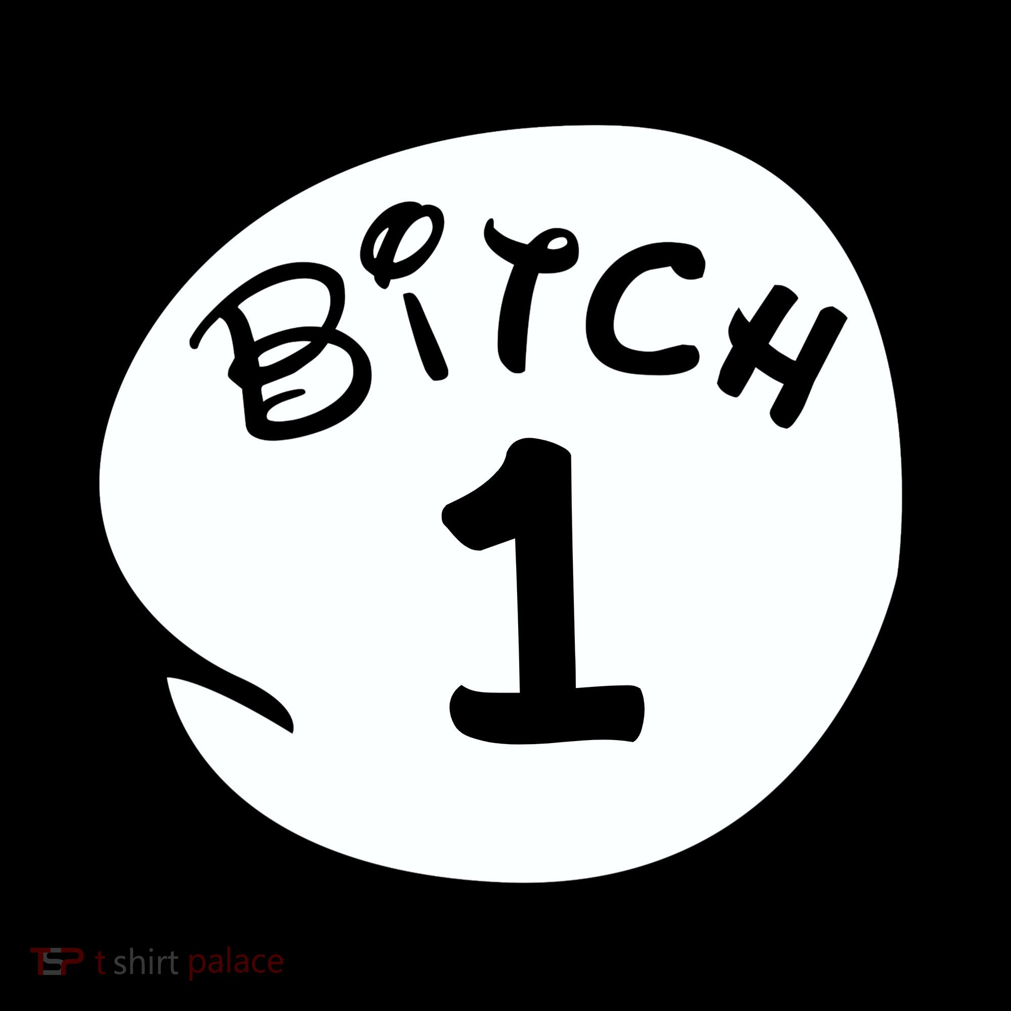 Personalize Bitch 1 2 3 4 5 Custom Number Women's Tank Top