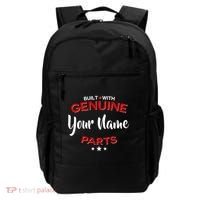 Personalize Built With Genuine Parts Custom Name Backpack thumb 0