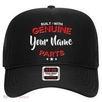 Personalize Built With Genuine Parts Custom Name Hat thumb 0
