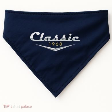 Personalize Classic Birthday Custom Year USA-Made Doggie Bandana