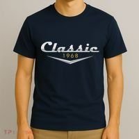 Personalize Classic Birthday Custom Year T-Shirt thumb 3