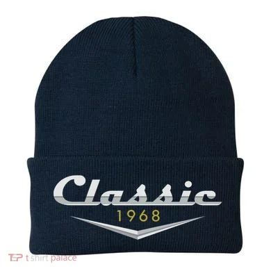 Personalize Classic Birthday Custom Year Beanie