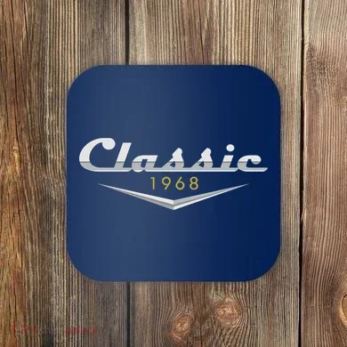 Personalize Classic Birthday Custom Year Coaster