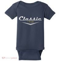 Personalize Classic Birthday Custom Year Baby Bodysuit thumb 0