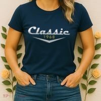 Personalize Classic Birthday Custom Year Women's T-Shirt thumb 2