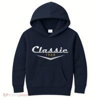 Personalize Classic Birthday Custom Year Kids Hoodie thumb 0