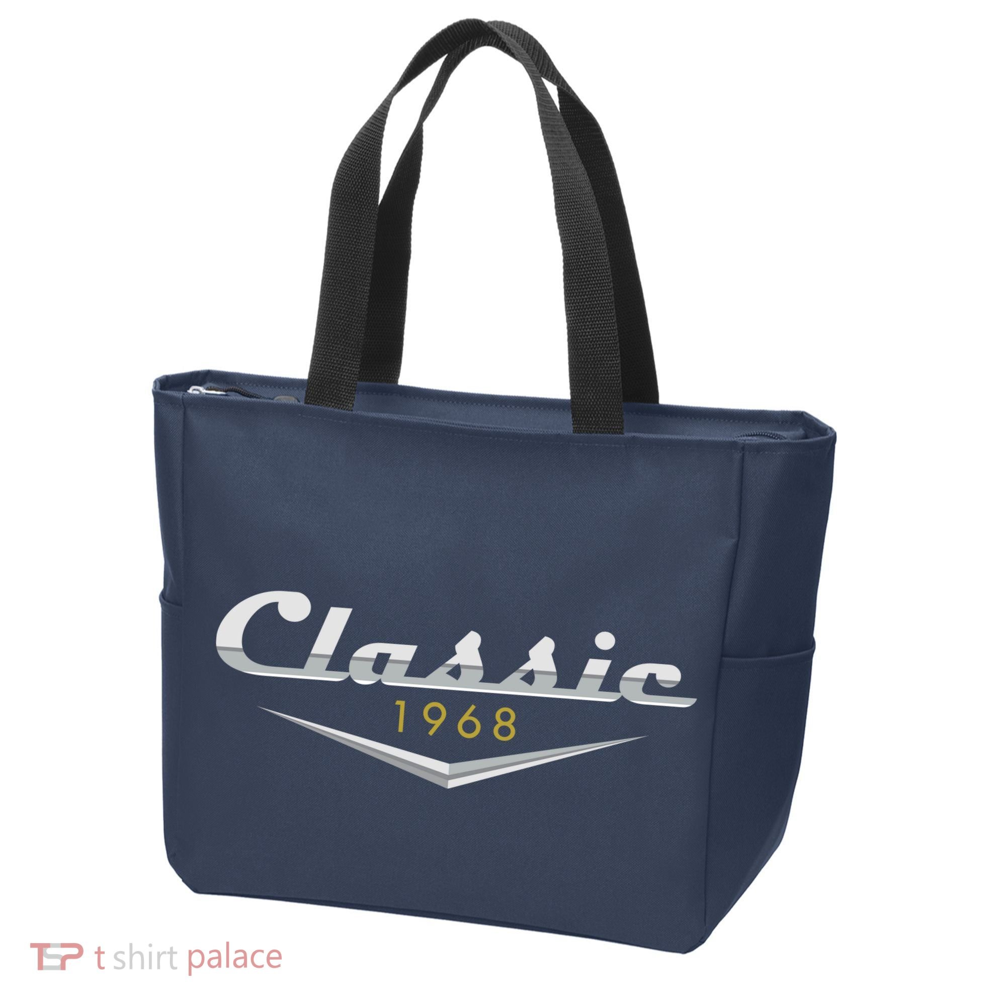 Personalize Classic Birthday Custom Year Tote Bag
