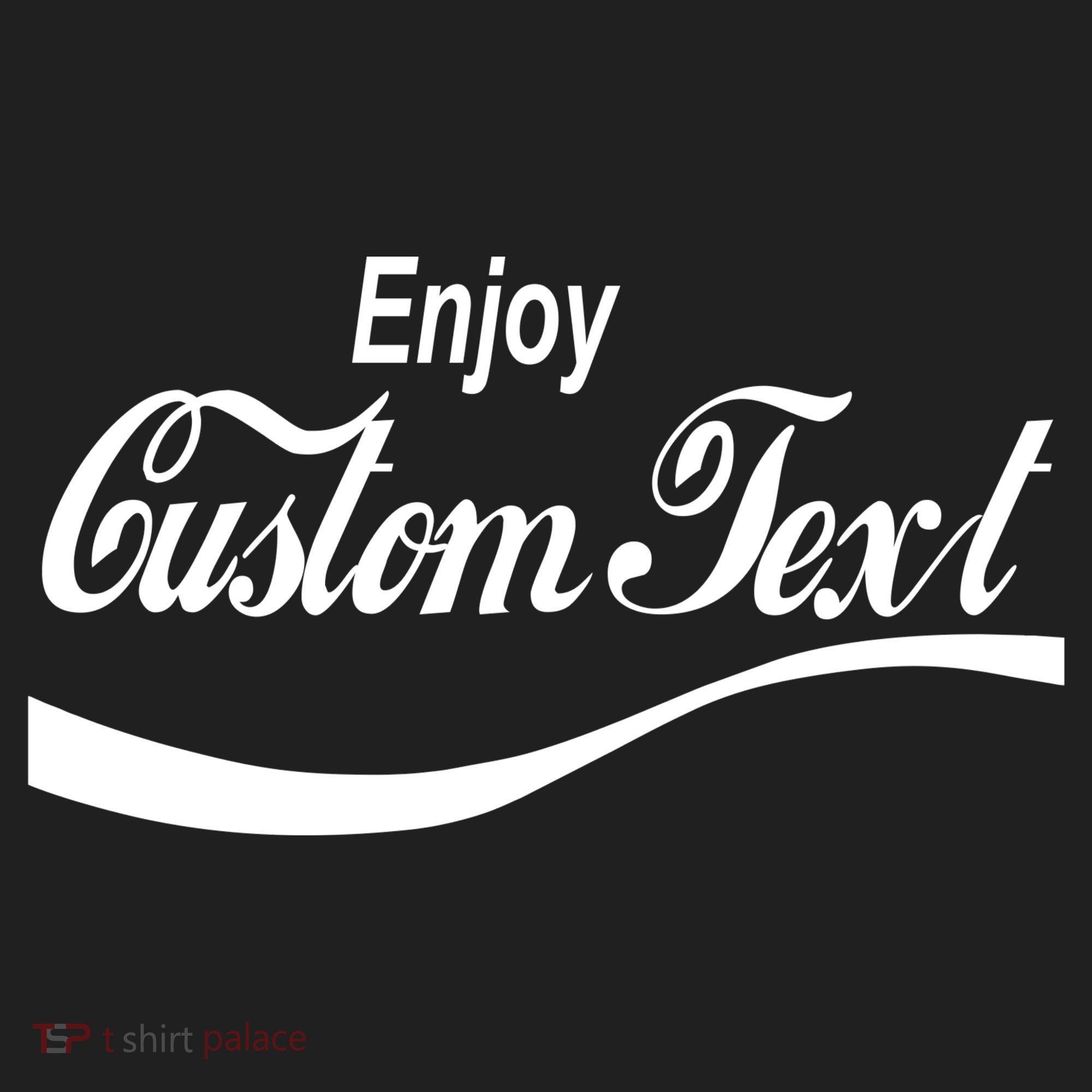 Personalize Enjoy Custom Text Name Spoof Logo Golf Towel