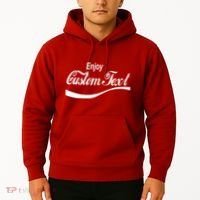 Personalize Enjoy Custom Text Name Spoof Logo Hoodie thumb 2