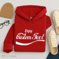 Personalize Enjoy Custom Text Name Spoof Logo Hoodie thumb 4