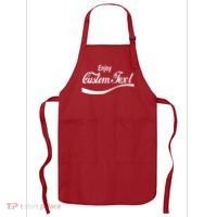 Personalize Enjoy Custom Text Name Spoof Logo Apron thumb 0
