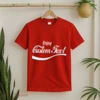Personalize Enjoy Custom Text Name Spoof Logo T-Shirt thumb 2