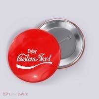Personalize Enjoy Custom Text Name Spoof Logo Button thumb 0