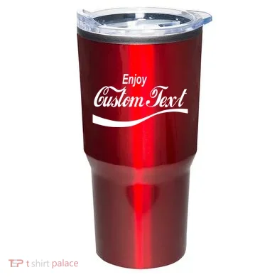 Personalize Enjoy Custom Text Name Spoof Logo Tumbler