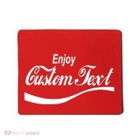 Personalize Enjoy Custom Text Name Spoof Logo Mousepad thumb 0