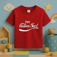 Personalize Enjoy Custom Text Name Spoof Logo Toddler T-Shirt thumb 3