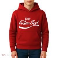 Personalize Enjoy Custom Text Name Spoof Logo Kids Hoodie thumb 4