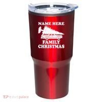 Personalize Family Christmas Custom Tumbler thumb 0