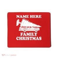 Personalize Family Christmas Custom Mousepad thumb 0