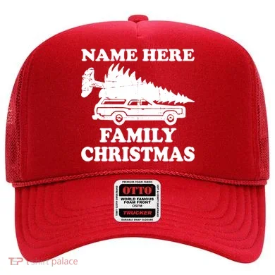 Personalize Family Christmas Custom Hat