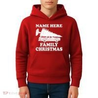 Personalize Family Christmas Custom Kids Hoodie thumb 4