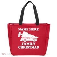 Personalize Family Christmas Custom Tote Bag thumb 0