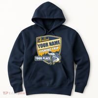 Personalize Fishing Trip Custom Hoodie thumb 0