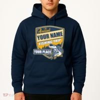 Personalize Fishing Trip Custom Hoodie thumb 2