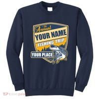 Personalize Fishing Trip Custom Sweatshirt thumb 0