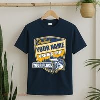 Personalize Fishing Trip Custom T-Shirt thumb 2