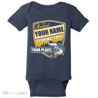 Personalize Fishing Trip Custom Baby Bodysuit thumb 0