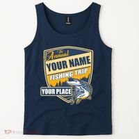 Personalize Fishing Trip Custom Tank Top thumb 2