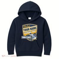 Personalize Fishing Trip Custom Kids Hoodie thumb 0