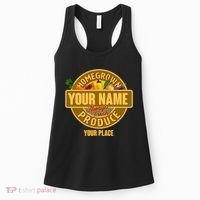 Personalize Home Homegrown Produce Custom Farmer Women's Tank Top thumb 0