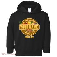 Personalize Home Homegrown Produce Custom Farmer Toddler Hoodie thumb 0