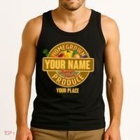 Personalize Home Homegrown Produce Custom Farmer Tank Top thumb 3