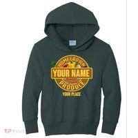 Personalize Home Homegrown Produce Custom Farmer Kids Hoodie thumb 0